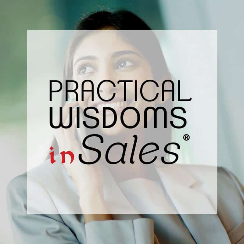 Practical Wisdoms in Sales Resources