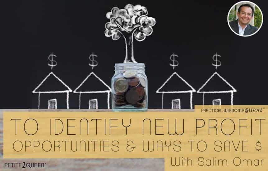 How to Identify New Profit Opportunities and Ways to Save $ - Salim Omar