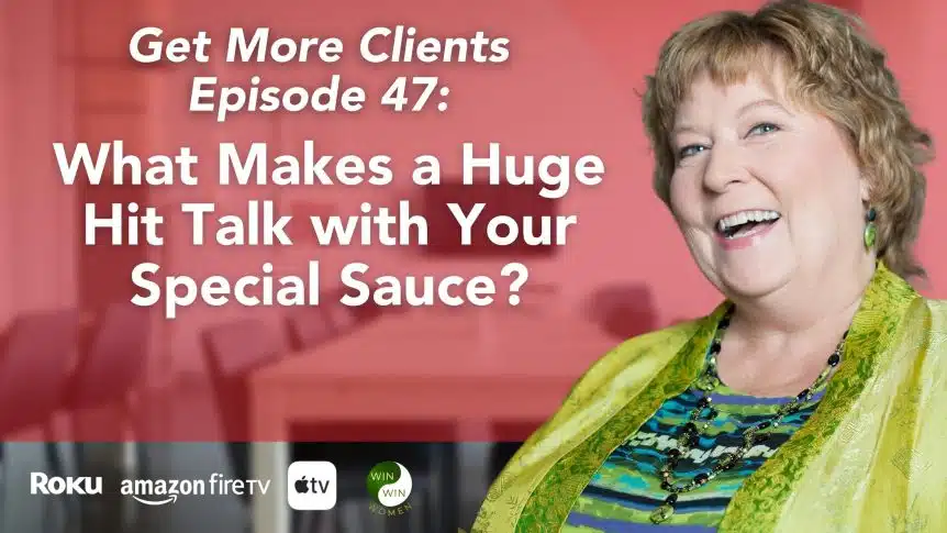 What Makes a Huge Hit Talk with Your Special Sauce?